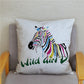 Water Color Zebra Print Cushion Cover Series.