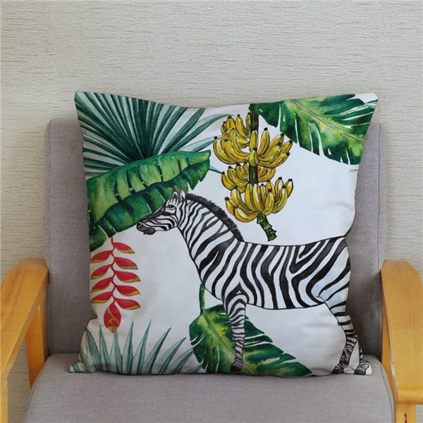 Water Color Zebra Print Cushion Cover Series.