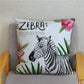 Water Color Zebra Print Cushion Cover Series.