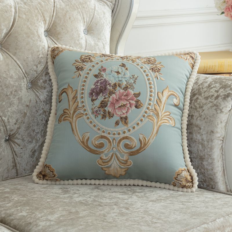 French Style Jacquard Cushion Cover.