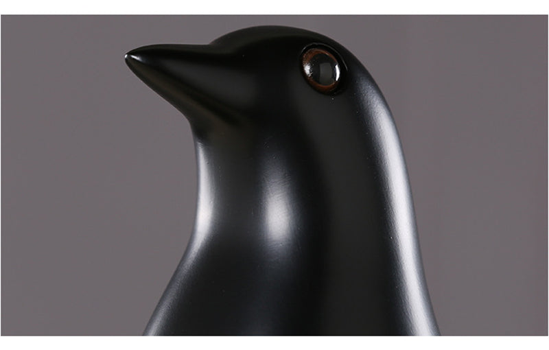Curved Resin Bird Ornaments