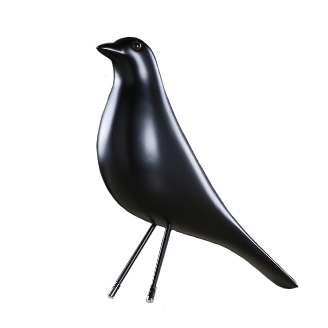 Curved Resin Bird Ornaments