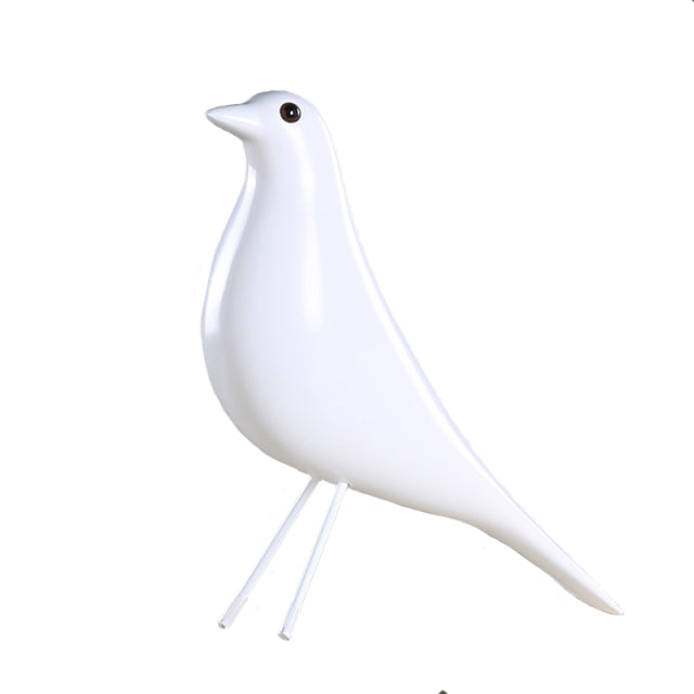 Curved Resin Bird Ornaments