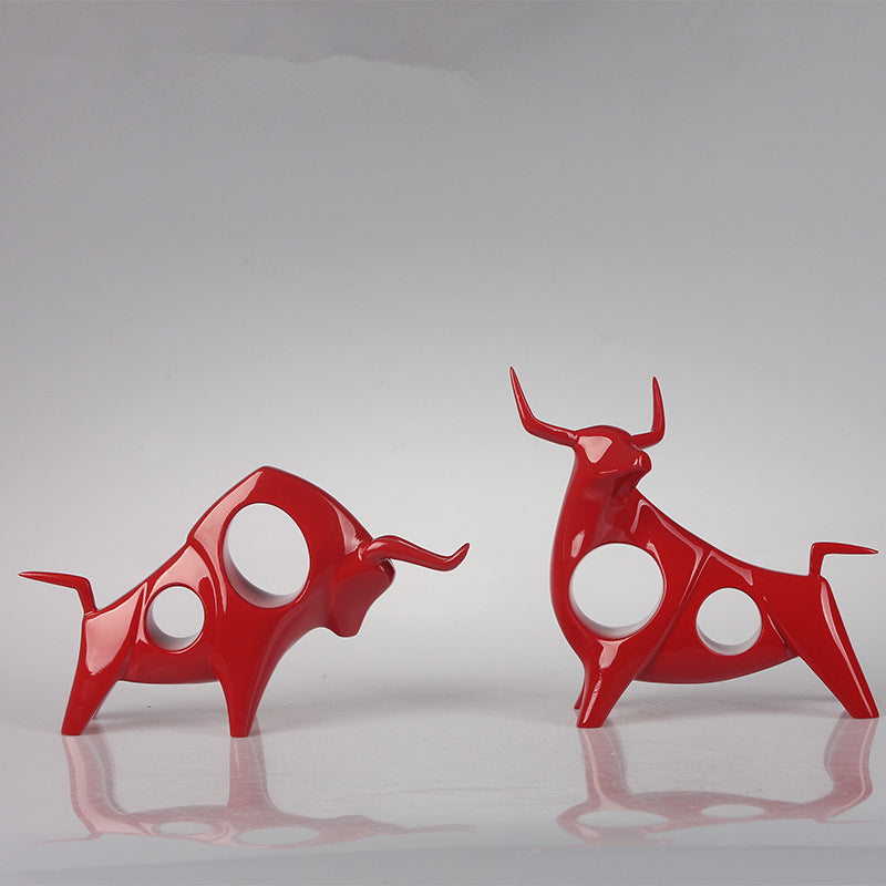 The Crimson Bull Ornaments