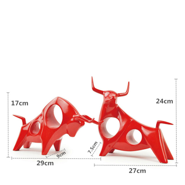 The Crimson Bull Ornaments