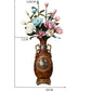 Beautiful Floral Ceramic and Porcelain Vase