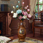 Beautiful Floral Ceramic and Porcelain Vase