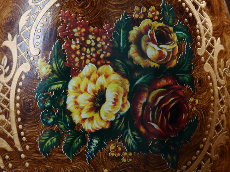 Beautiful Floral Ceramic and Porcelain Vase