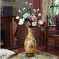 Beautiful Floral Ceramic and Porcelain Vase