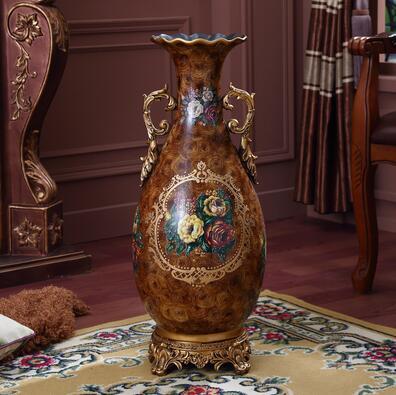 Beautiful Floral Ceramic and Porcelain Vase