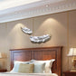 White Feathers Wall Ornament