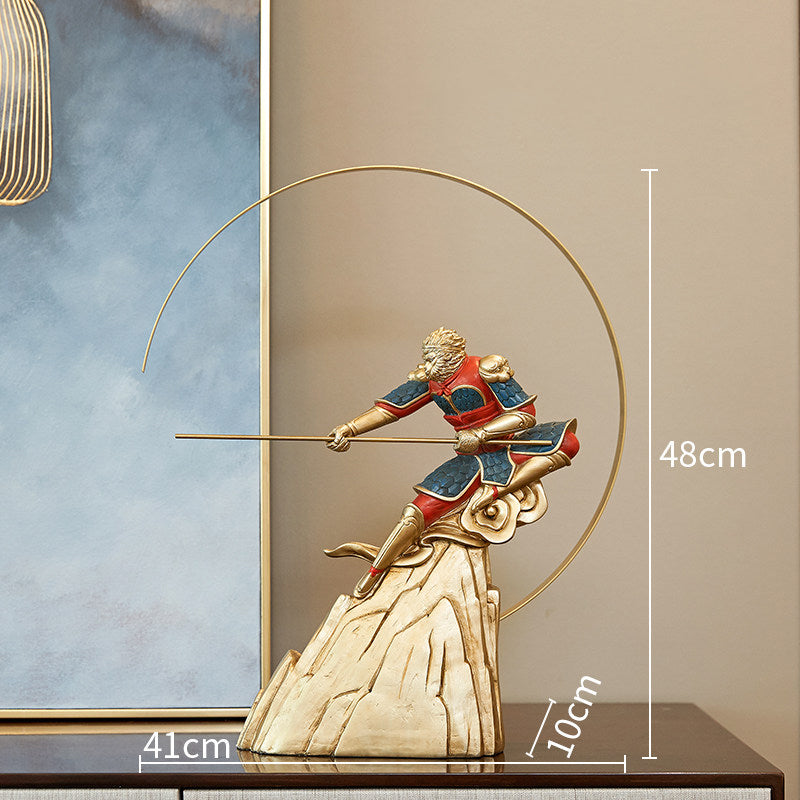 Traditional Warrior Battle Ornament