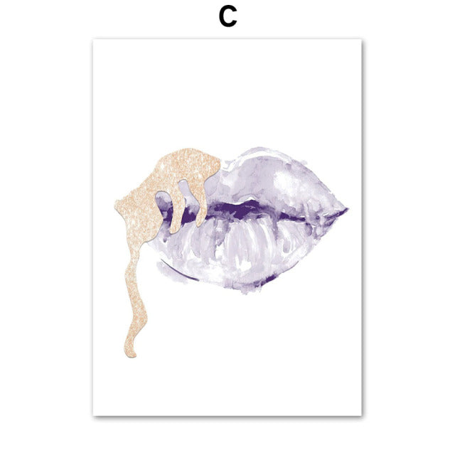 Lilac Fashion Canvas Prints