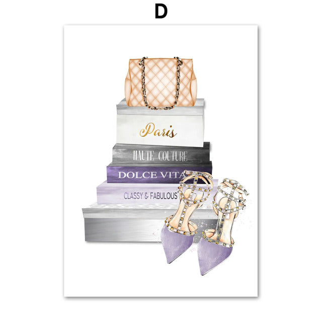 Lilac Fashion Canvas Prints