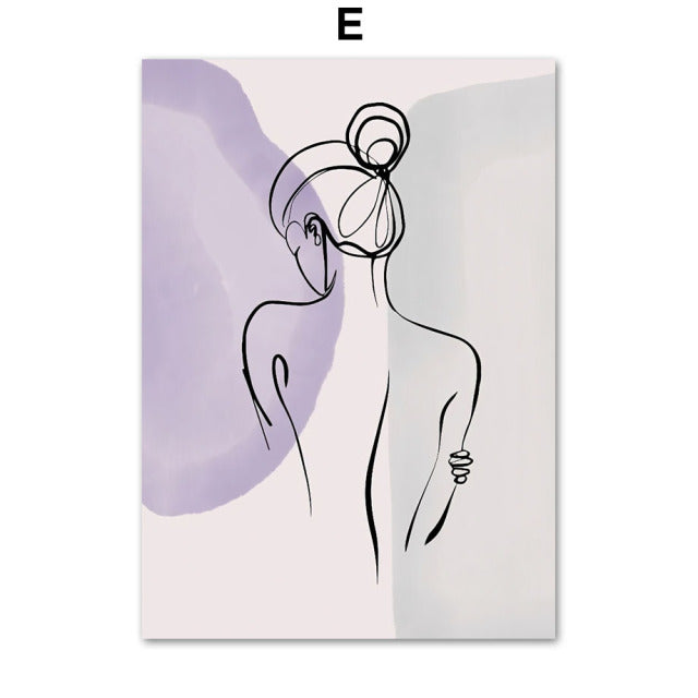 Lilac Fashion Canvas Prints