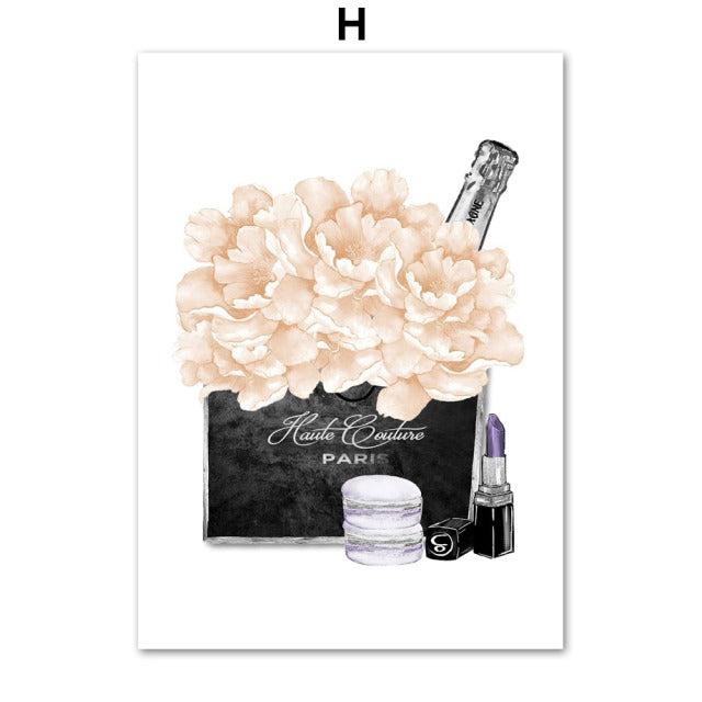 Lilac Fashion Canvas Prints