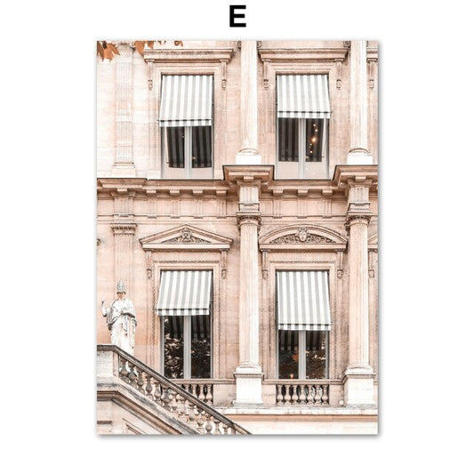 Old Time Paris. Nostalgia. Canvas Print. Unframed.
