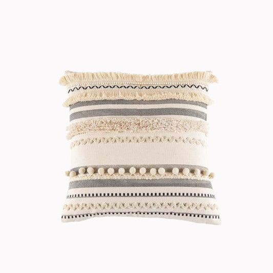 Moroccan Tufted Cushion Cover.