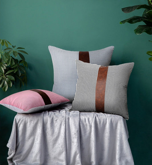 Stripe Me Cushion Covers.