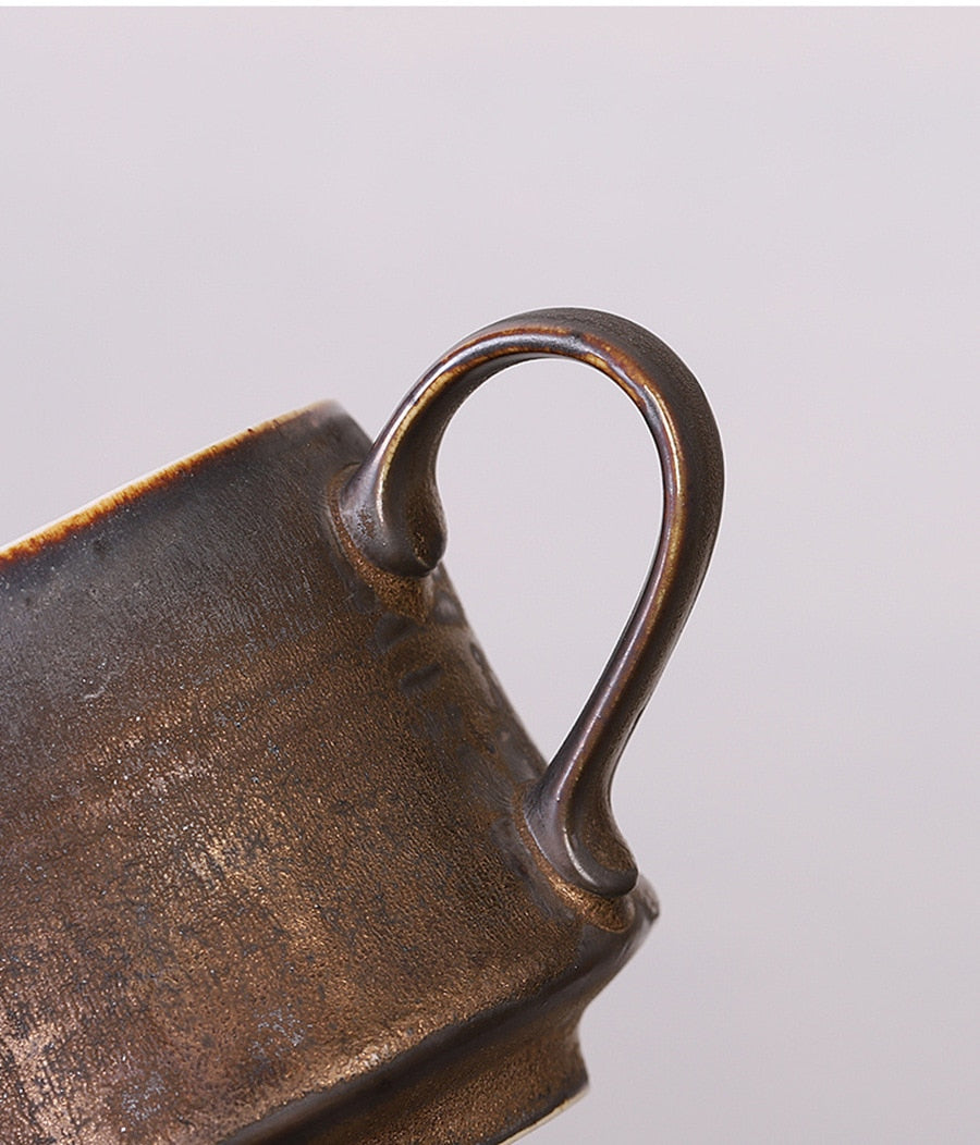 Handmade Japanese Style Vintage Coffee Cup.