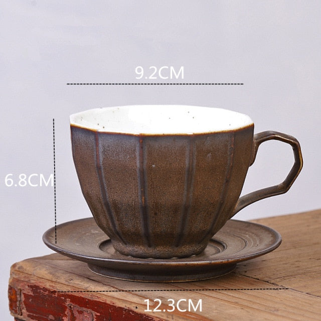 Handmade Japanese Style Vintage Coffee Cup.