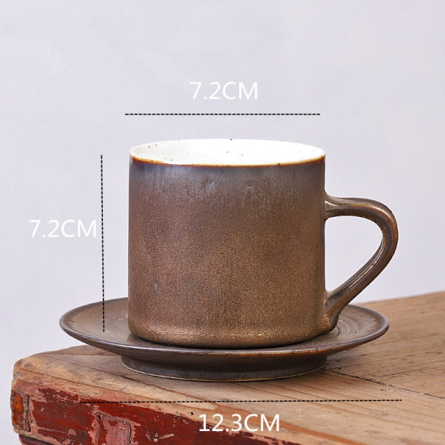 Handmade Japanese Style Vintage Coffee Cup.