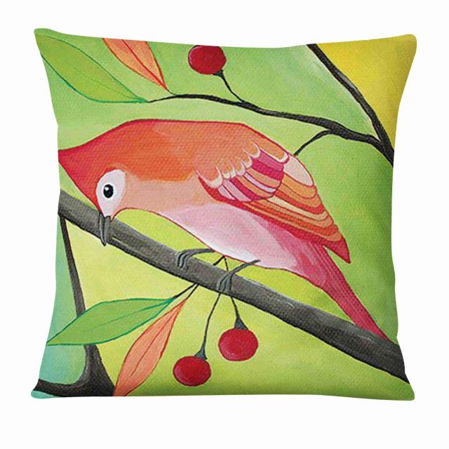 Happy Birds Cushion Covers.