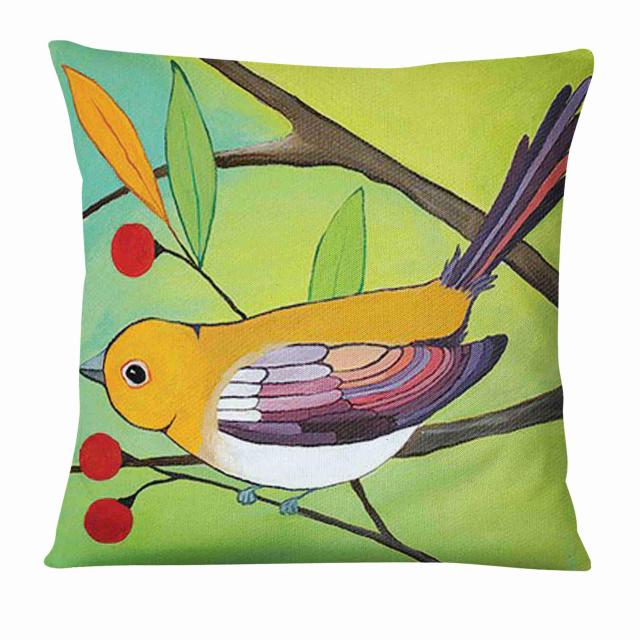 Happy Birds Cushion Covers.