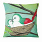 Happy Birds Cushion Covers.