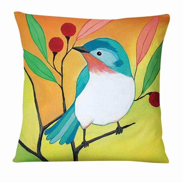 Happy Birds Cushion Covers.