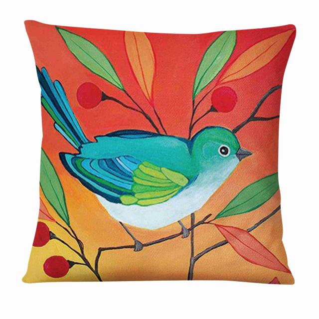 Happy Birds Cushion Covers.