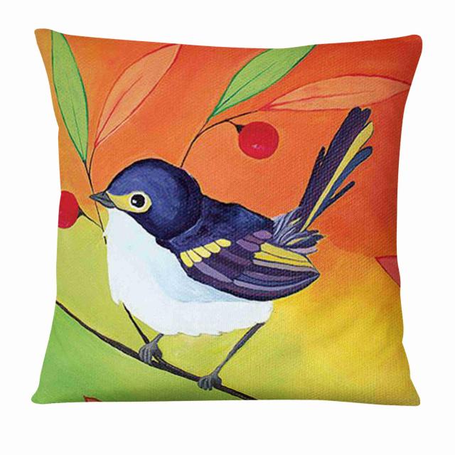 Happy Birds Cushion Covers.