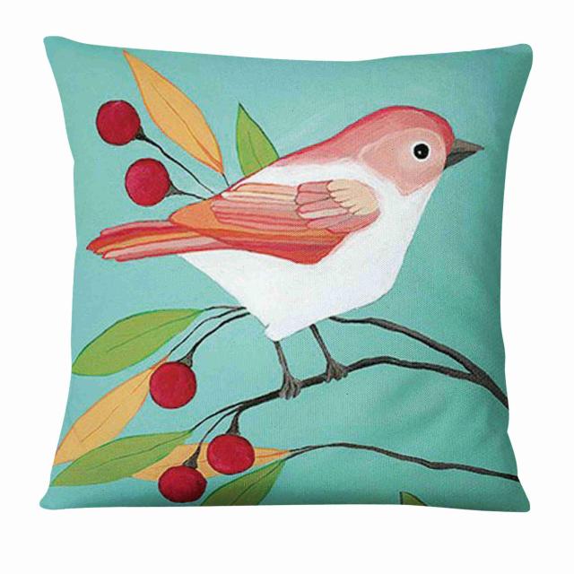 Happy Birds Cushion Covers.