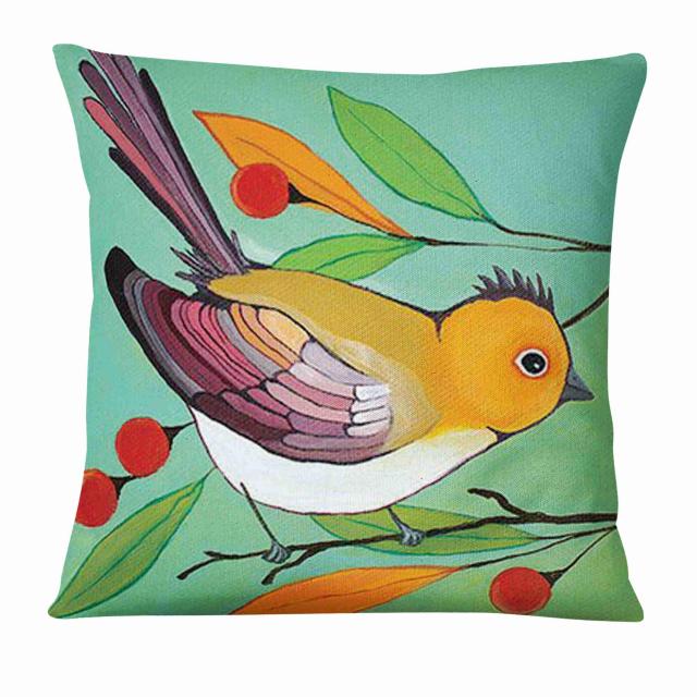 Happy Birds Cushion Covers.