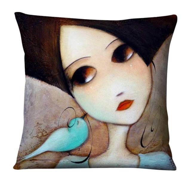 The Animal Whisperer Cushion Covers.