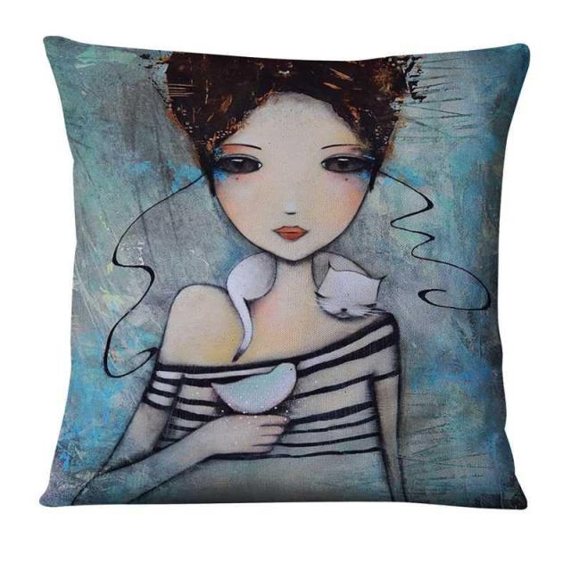 The Animal Whisperer Cushion Covers.