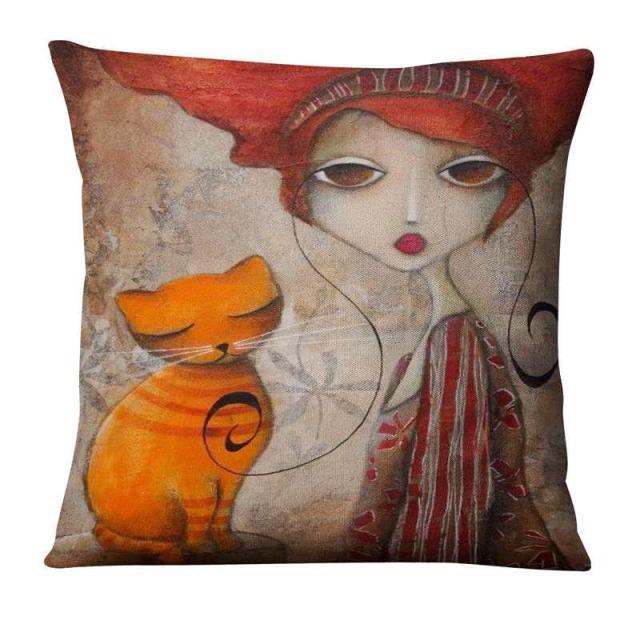 The Animal Whisperer Cushion Covers.