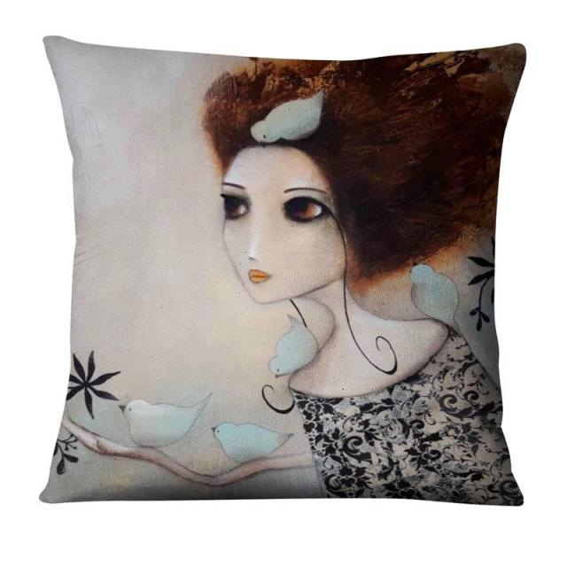 The Animal Whisperer Cushion Covers.