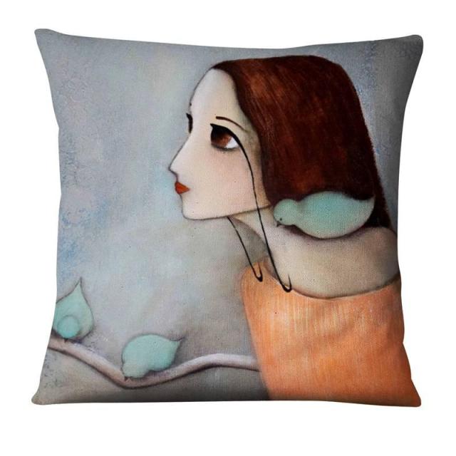 The Animal Whisperer Cushion Covers.