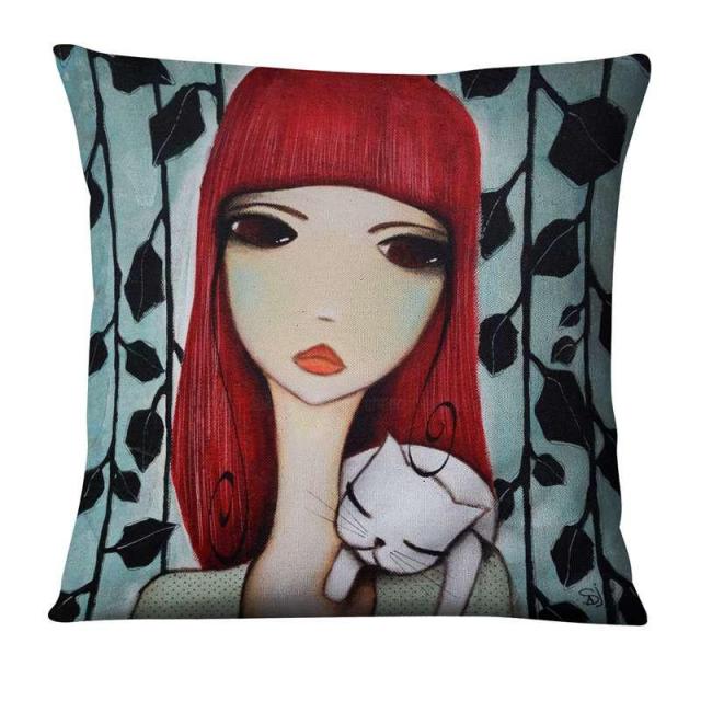 The Animal Whisperer Cushion Covers.
