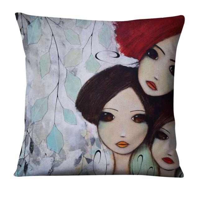 The Animal Whisperer Cushion Covers.