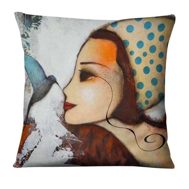 The Animal Whisperer Cushion Covers.