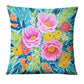 Floral Flamingos Cushion Covers.