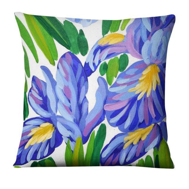 Floral Flamingos Cushion Covers.