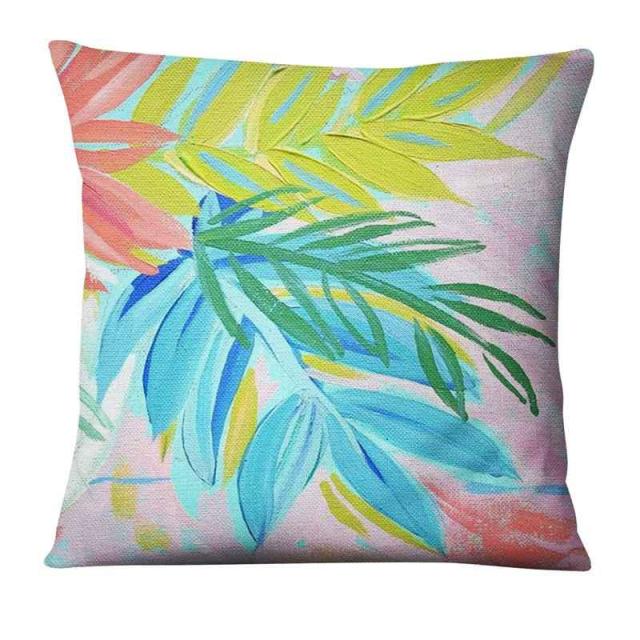 Floral Flamingos Cushion Covers.