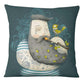 Red Beard & His Girlfriend Cushion Covers.