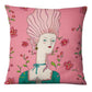 Red Beard & His Girlfriend Cushion Covers.