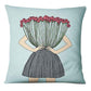 Red Beard & His Girlfriend Cushion Covers.