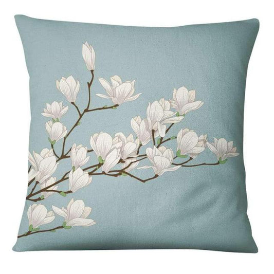 Magnolia and Flowers Cushion Covers.