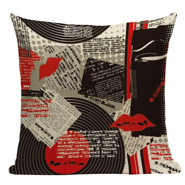 Retro Style Cushion Covers